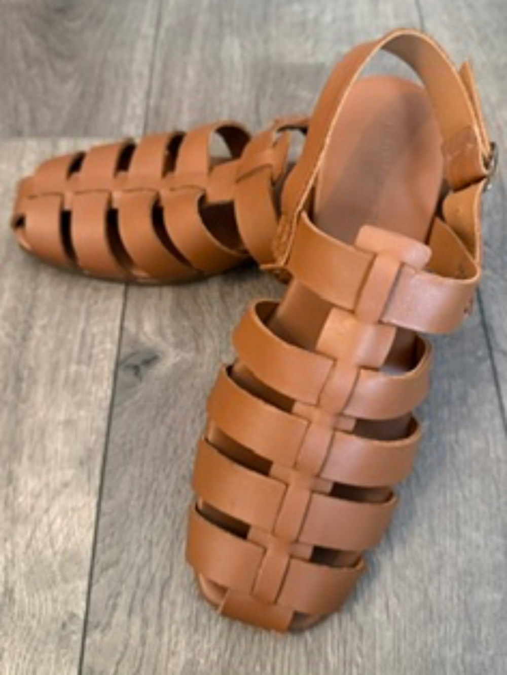 Jenni Kayne Lake Leather Fisherman Sandals